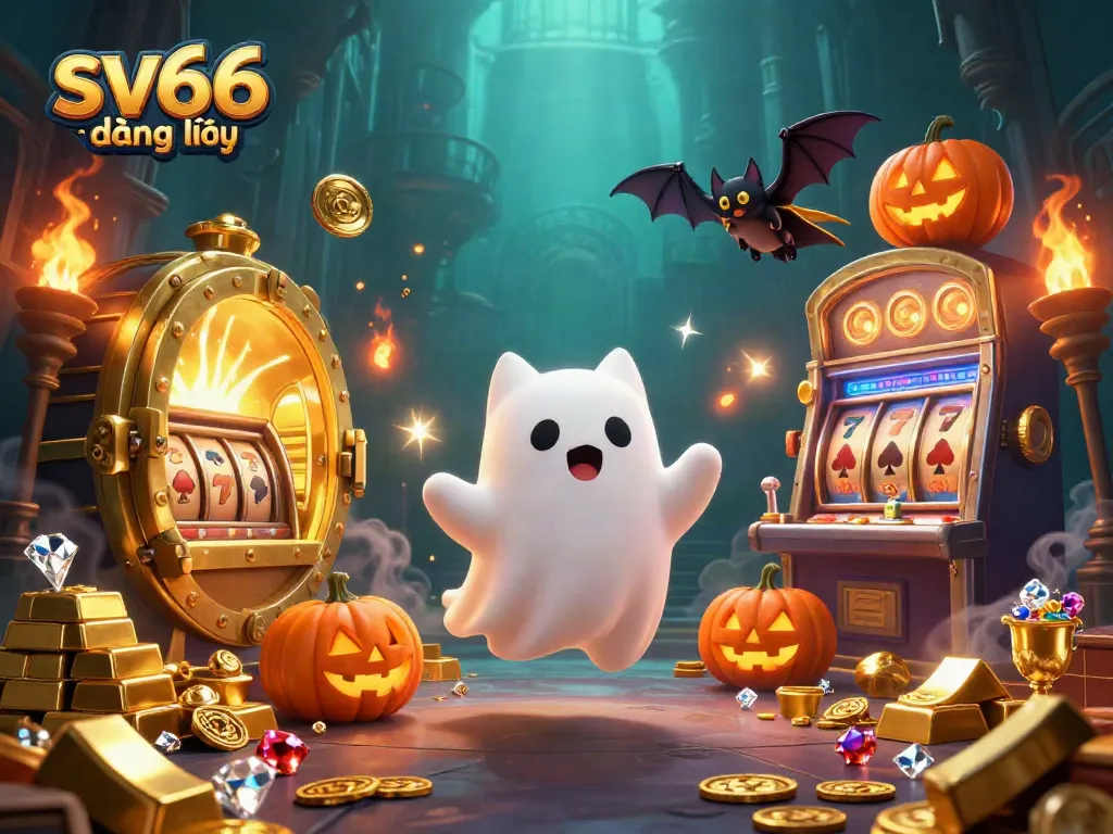 Enter the exciting world of sv66 đăng nhập as the ghost cat and vampire bat explore a haunted casino.