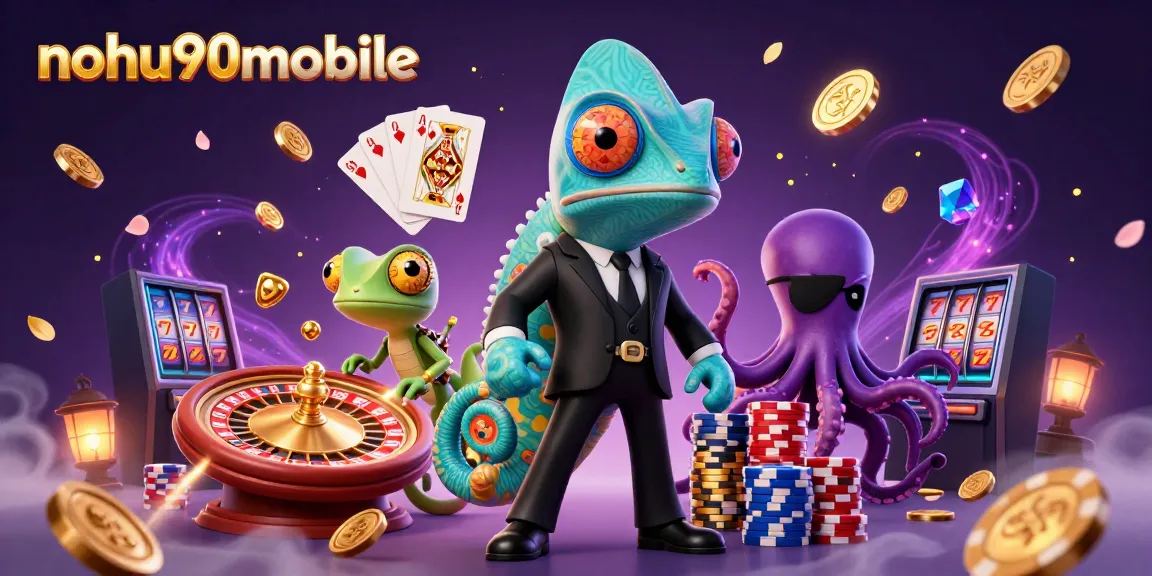 Engage with nohu90mobile's vibrant casino universe featuring dynamic characters and thrilling gaming elements.
